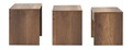Set masute 3 piese, Adore, Triple, PAL, Maro