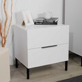 Noptiera, Adore, Kmd-1720-Dd-1, 55x59x44 cm, PAL, Alb