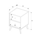 Noptiera, Adore, Tkm-920-Fx-1, 44x61x44 cm, PAL, Multicolor
