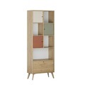 Corp biblioteca, Adore, Tkt-931-Fx-1, 67x180x30 cm, PAL, Multicolor