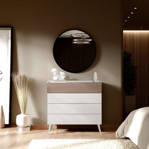 Dulap, Adore, Milano 4, 103x101x44 cm, PAL, Bej