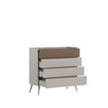 Dulap, Adore, Milano 4, 103x101x44 cm, PAL, Bej