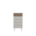 Dulap, Adore, Milano 5, 60x121x44 cm, PAL, Bej