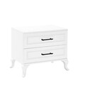Noptiera, Adore, Kmd-1002-Dd-1, 51x53x40 cm, PAL, Alb