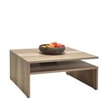 Masuta de cafea, Adore, Shp-640-Tt-1, 90x42x90 cm, PAL, Nuc deschis