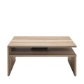 Masuta de cafea, Adore, Shp-640-Tt-1, 90x42x90 cm, PAL, Nuc deschis