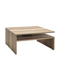 Masuta de cafea, Adore, Shp-640-Tt-1, 90x42x90 cm, PAL, Nuc deschis