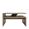 Masuta de cafea, Adore, Shp-640-Tt-1, 90x42x90 cm, PAL, Nuc deschis