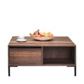 Masuta de cafea, Adore, Shp-660-Oo-1, 90x42x90 cm, PAL, Maro