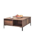 Masuta de cafea, Adore, Shp-660-Oo-1, 90x42x90 cm, PAL, Maro