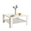 Masuta de cafea, Adore, Shp-690-Dd-1, 90x42x90 cm, PAL, Alb