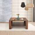 Masuta de cafea, Adore, Shp-690-Oo-1, 90x42x90 cm, PAL, Maro