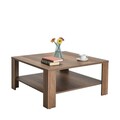 Masuta de cafea, Adore, Shp-690-Oo-1, 90x42x90 cm, PAL, Maro