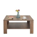 Masuta de cafea, Adore, Shp-690-Oo-1, 90x42x90 cm, PAL, Maro
