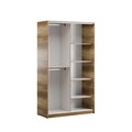 Dulap pentru haine, Adore, Elit Plus, 120x207x52 cm, PAL, Sonoma