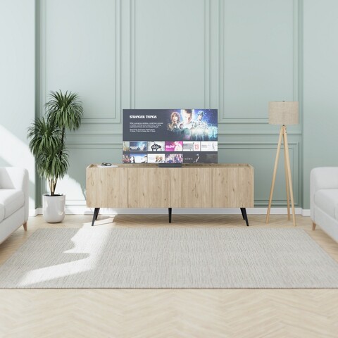 Comoda TV, Adore, Tvc-740-Ff-1, 180x62x41 cm, PAL, Stejar