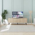 Comoda TV, Adore, Tvc-740-Ff-1, 180x62x41 cm, PAL, Stejar