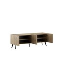 Comoda TV, Adore, Tvc-740-Ff-1, 180x62x41 cm, PAL, Stejar