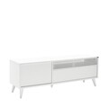 Comoda TV, Adore, Tvr-511-Dd-1, 150x53x40 cm, PAL, Alb