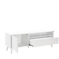 Comoda TV, Adore, Tvr-511-Dd-1, 150x53x40 cm, PAL, Alb