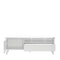 Comoda TV, Adore, Tvr-511-Dd-1, 150x53x40 cm, PAL, Alb