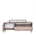 Comoda TV, Adore, Tvr-511-Tt-1, 150x53x40 cm, PAL, Nuc deschis