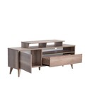 Comoda TV, Adore, Tvr-511-Tt-1, 150x53x40 cm, PAL, Nuc deschis