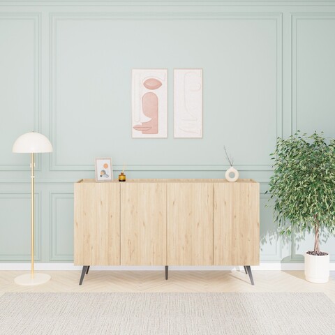 Consola, Adore, Kns-740-Ff-2, 180x100x43 cm, PAL, Stejar