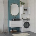 Dulap masina de spalat, Adore, Adr-482-Bb-1, 65x182x60 cm, PAL, Alb