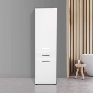 52x187x38 cm, Alb