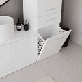 Dulap multifunctional, Adore, Adr-621-Pp-1, 52x187x38 cm, PAL, Alb