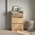 Pantofar, Adore, Flat, 73x119x26 cm, PAL, Stejar