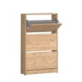 Pantofar, Adore, Flat, 73x119x26 cm, PAL, Stejar