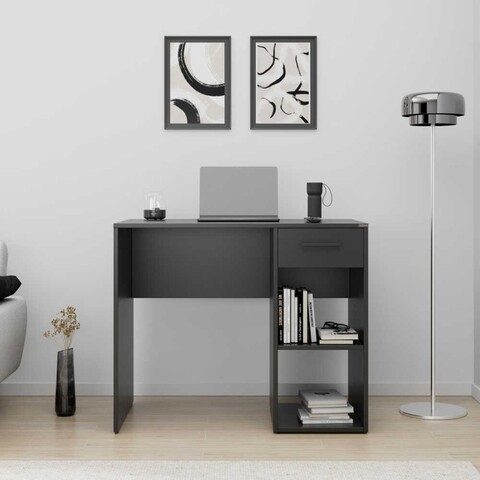 Birou, Adore, Cms-505-Aa-1, 90x75x52 cm, PAL, Antracit