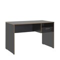 Birou, Adore, Cms-510-Ax-1, 120x75x60 cm, PAL, Antracit / Stejar