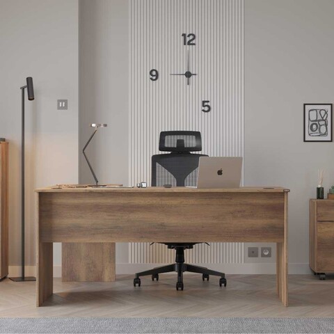 Birou, Adore, Rms-320-Oo-1, 160x75x144 cm, PAL, Maro