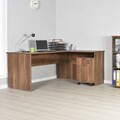 Birou, Adore, Rms-320-Oo-1, 160x75x144 cm, PAL, Maro