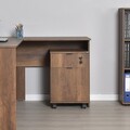 Birou, Adore, Rms-320-Oo-1, 160x75x144 cm, PAL, Maro