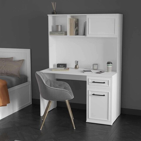 Birou, Adore, Cmu-1013-Dd-2, 120x167x60 cm, PAL, Alb
