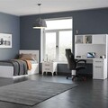 Birou, Adore, Cmu-1013-Dd-2, 120x167x60 cm, PAL, Alb