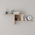 Raft de perete, Adore, Raf-04-Ff-1, 100x50x18 cm, PAL, Stejar