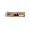 Raft de perete, Adore, Raf-11-Ff-1, 120x25x20 cm, PAL, Stejar