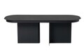 Masuta de cafea, Cerritos, Shb-010, 120x45x44 cm, Metal, Negru