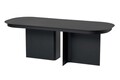 Masuta de cafea, Cerritos, Shb-010, 120x45x44 cm, Metal, Negru