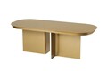 Masuta de cafea, Cerritos, Shb-010-A, 120x45x44 cm, Metal, Auriu