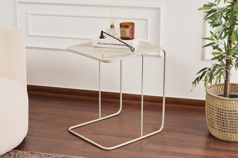 Masuta, Cerritos, Shb-011-B, 47x46x57 cm, Metal, Grej