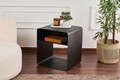 Masuta, Cerritos, Shb-012, 45x50x56 cm, Metal, Negru