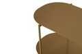Masuta de cafea, Cerritos, Shb-014-A, 100x45x51 cm, Metal, Auriu