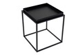 Masuta de cafea, Cerritos, Shb-018, 45x45x52 cm, Metal, Negru