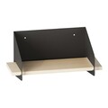 Raft de perete, Cerritos, Medıum Arm, 40x20x19 cm, Lemn, Negru